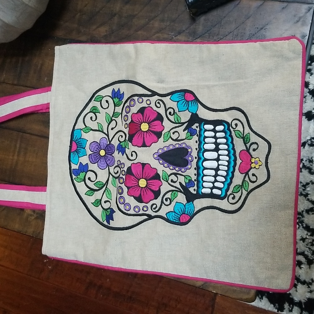 Sugar Skull tote bag